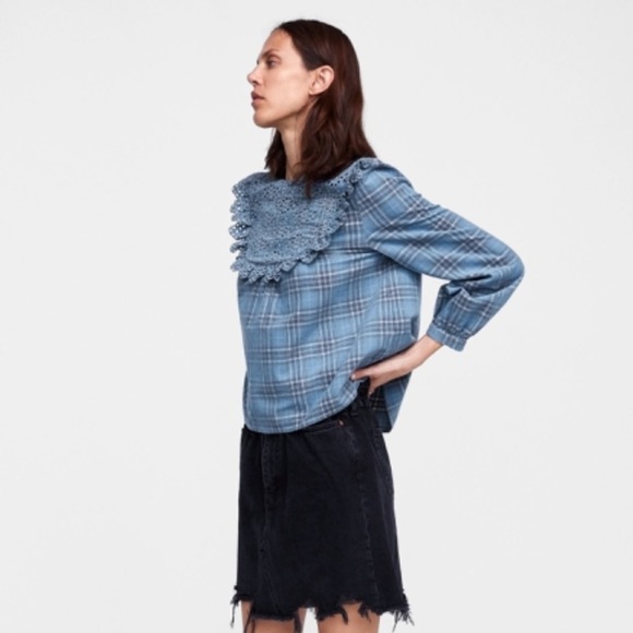 Zara Check Top - Picture 2 of 8